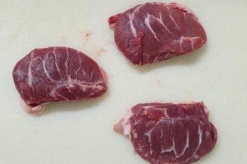 Carrillada de cerdo congelada