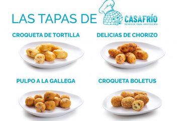 Croquetas de boletus-pulpo-chorizo-tortilla_Casafrío