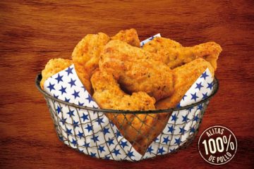 alitas de pollo al estilo americano