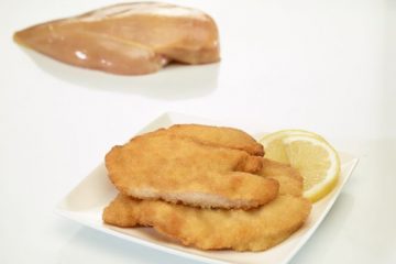 filetes de pollo empanados