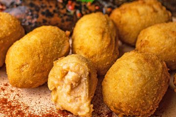croquetas bogavante y buey mar
